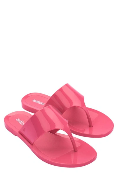 Shop Melissa Essential Chic Water Resistant Flip Flop In Light Pink