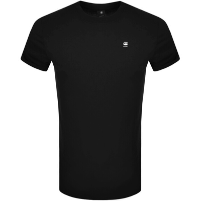 Shop G-star G Star Raw Lash Logo T Shirt Black