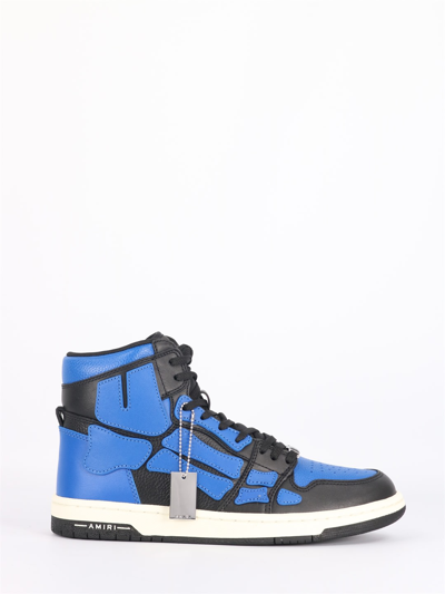 Shop Amiri Skel Top Hi Sneakers