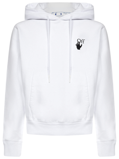 Shop Off-white Degrade Arrows Sweatshirt In White
