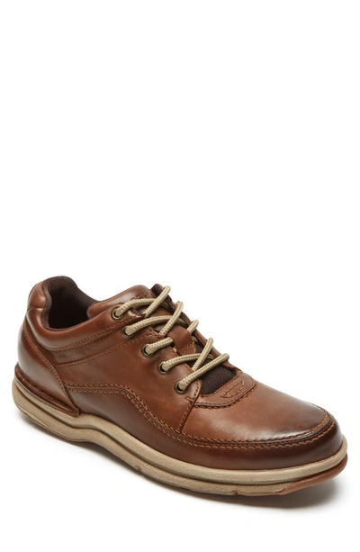 Shop Rockport 'world Tour Classic' Oxford In Brown Leather