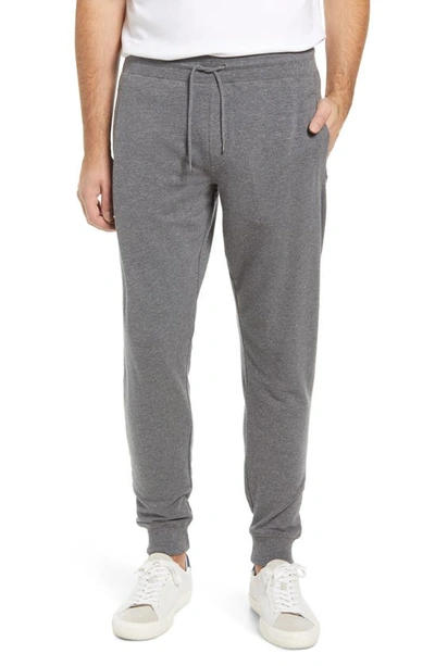 Shop Peter Millar Lava Wash Cotton Blend Joggers In Gale Grey