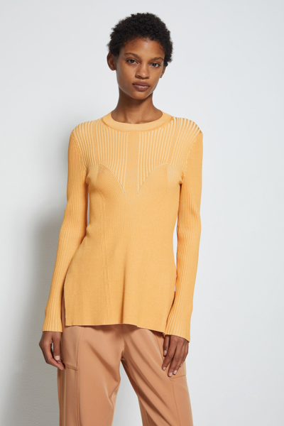 Shop Spring/summer 2021 Ready-to-wear Arwen Open Back Pullover In Pixie-buttercup