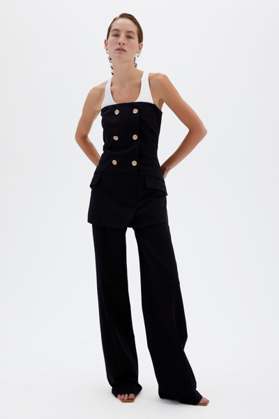 Shop Spring/summer 2021 Ready-to-wear Essie Jumpsuit In Black
