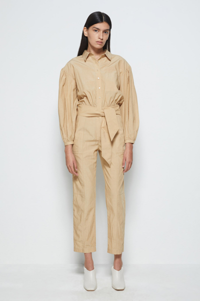 Shop Spring/summer 2021 Ready-to-wear Frankie Jumpsuit In Sahara