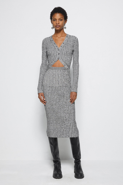 Shop Fall/winter 2021 Ready-to-wear Kim Dress In Black Sandstone