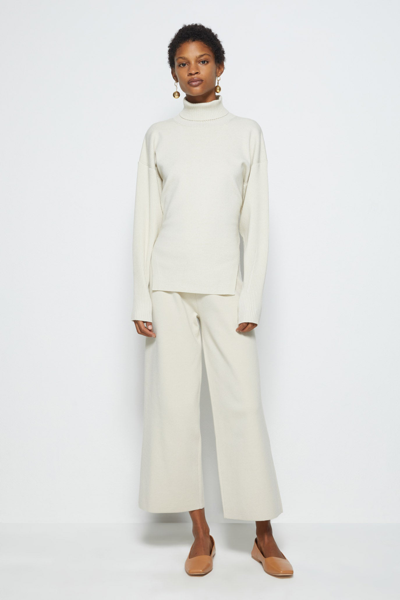 Shop Fall/winter 2021 Ready-to-wear Lenore Twisted Cable Pant In Papyrus
