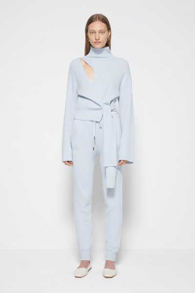 Shop Fall/winter 2021 Ready-to-wear Nina Loungewear Joggers In Mist