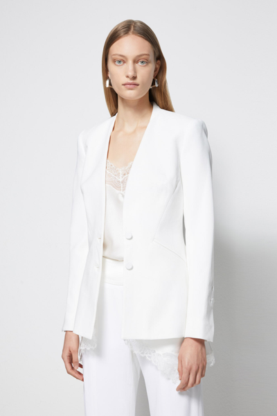 Shop Core Collection Signature Basque Jacket In White