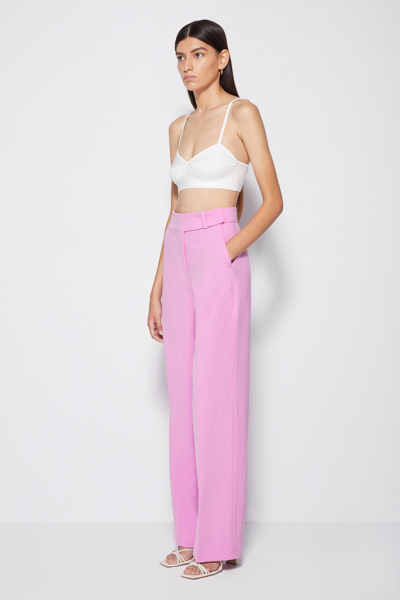 Shop Pre-fall 2021 Ready-to-wear Sunny Eco-twill Pant In Orchid