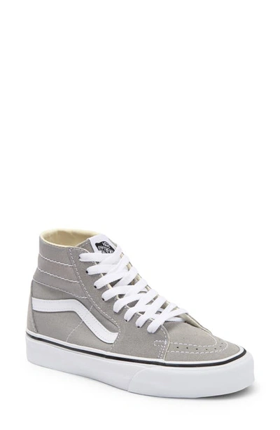 Shop Vans Sk8-hi Tapered Sneaker In Drizzle/ True White