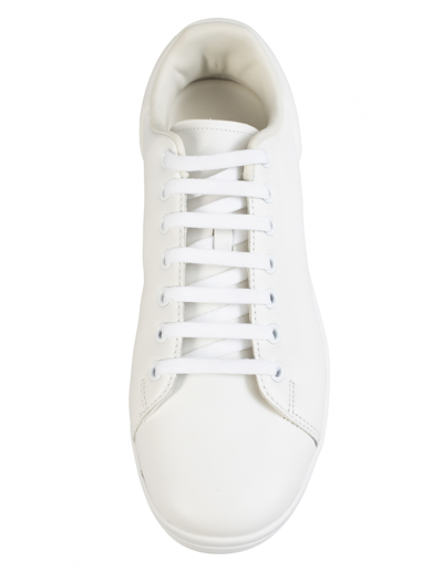 Shop Raf Simons Orion White Sneakers
