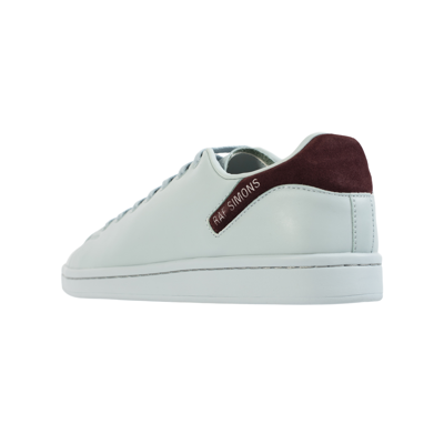 Shop Raf Simons Blue & Burgundy Orion Sneakers