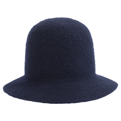 Shop Junya Watanabe Embroidered Logo Hat In Navy In Navy Blue