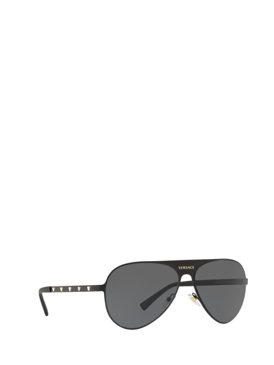 Shop Versace Ve2189 Matte Black Mal