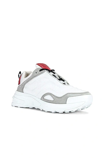 Shop Givenchy Giv 1 Light Runner In Grey White & Red