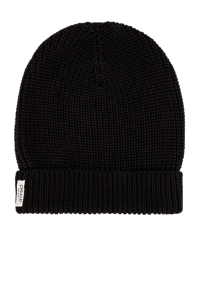 Shop Ghiaia Cashmere Marinaio Beanie In Black