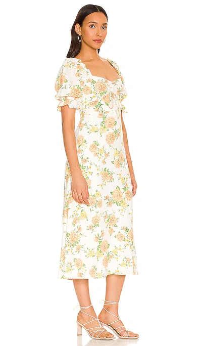 Faithfull The Brand X Revolve Lennox Midi Dress In Lemon | ModeSens