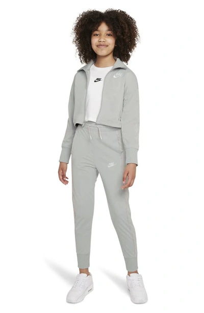 Pink and grey nike sweatsuit online