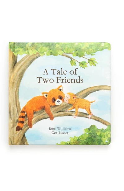 Shop Jellycat 'a Tale Of Two Friends' Board Book In Multi