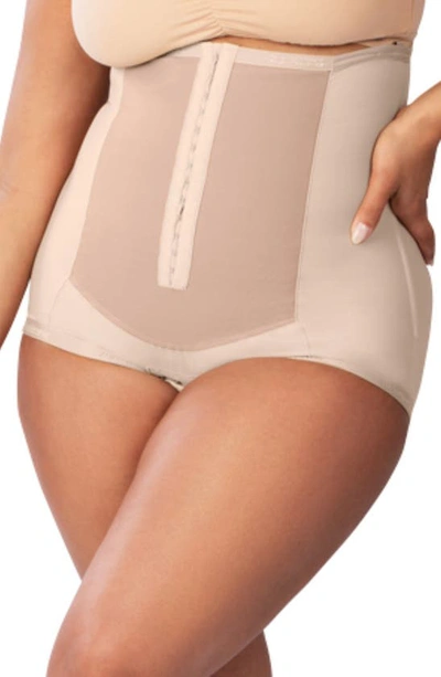 Shop Bellefit Postpartum Corset In Beige