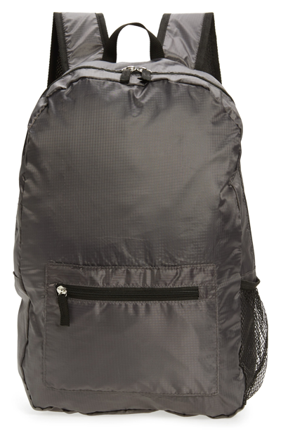 Shop Nordstrom Packable Ripstop Backpack In Grey Tornado