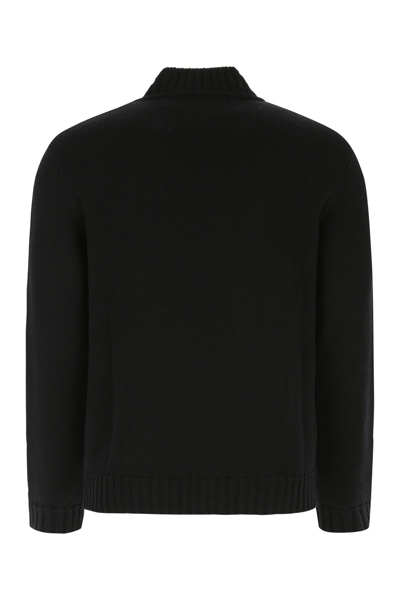 Shop Fendi Ivory Wool Sweater Nd  Uomo 50