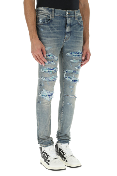 Amiri Stretch Denim Jeans Lightblue Uomo 31 | ModeSens
