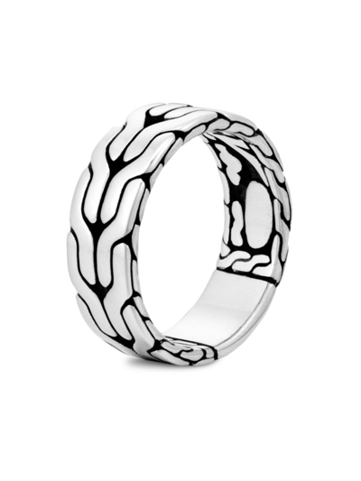 Shop John Hardy Men's Chain Classic Silver Band Ring