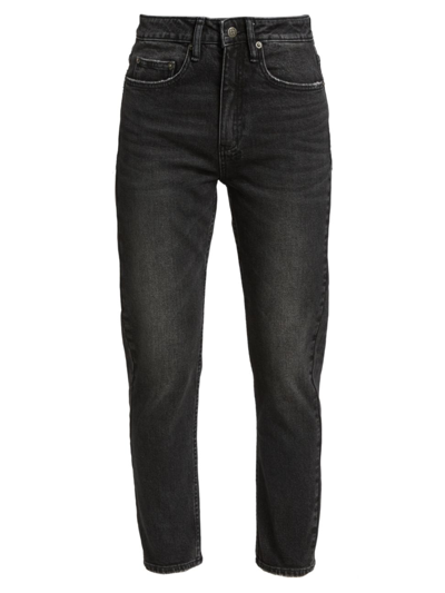 Shop Ksubi Nine O' Diablo Straight-fit Jeans In Black