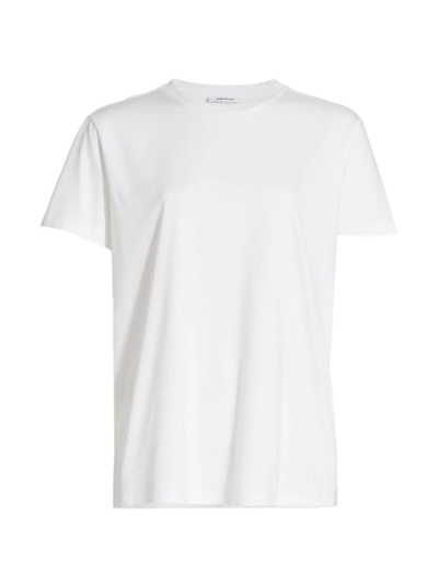 Shop Isabel Marant Annax Cotton T-shirt In White