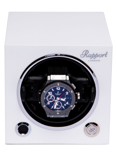 Shop Rapport London Evolution Mkiii Watch Winder Cube In White