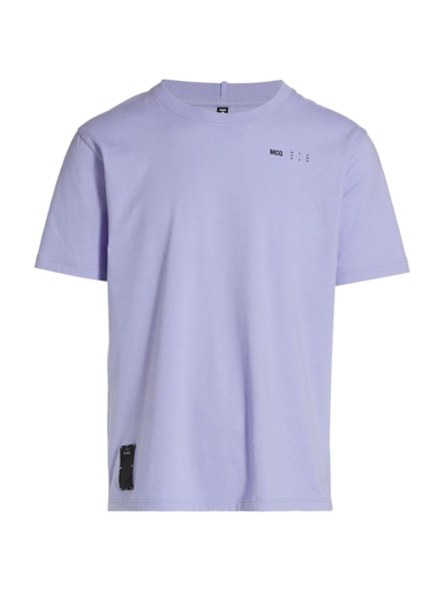 Shop Mcq By Alexander Mcqueen Men's Icon Zero K-core T-shirt In Hyper Lilac