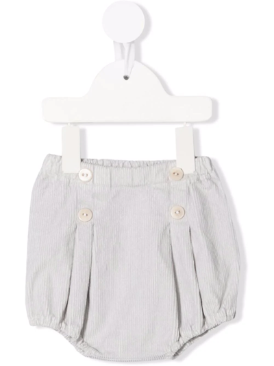 Shop Siola Corduroy Stretch-cotton Bloomers In Grey