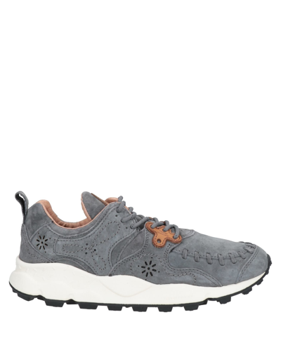 Shop Flower Mountain Sneakers In Grey