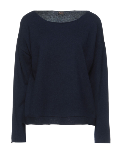 Shop Paltò Woman Sweater Midnight Blue Size S Cashmere