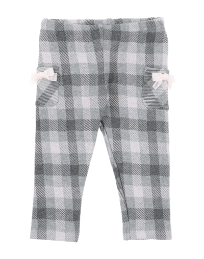Shop Aletta Newborn Girl Pants Grey Size 3 Viscose, Cotton, Polyester