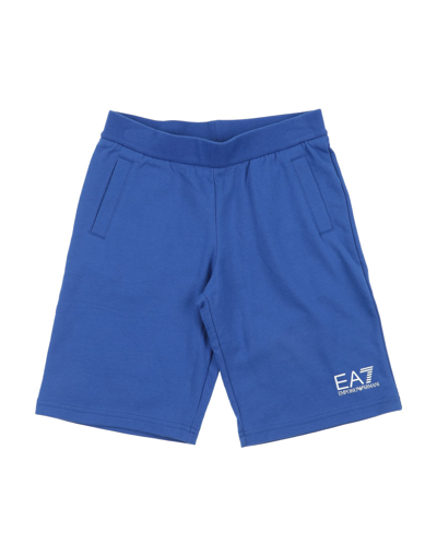Shop Ea7 Shorts & Bermuda Shorts In Blue