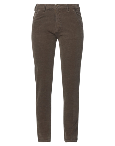 Shop 40weft Pants In Dark Brown