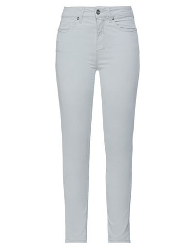 Shop Marani Woman Pants Light Grey Size 26 Lyocell, Cotton, Elastane