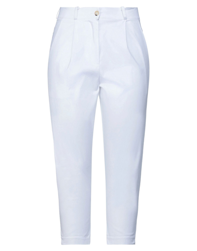 Shop Le Streghe Pants In White