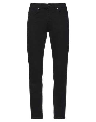 Shop Brian Dales Man Jeans Black Size 35 Cotton, Elastane