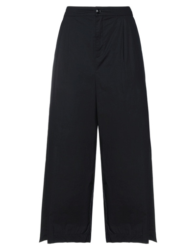 Shop Woolrich Cropped Pants In Black