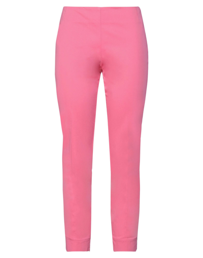 Shop Maliparmi Malìparmi Woman Pants Fuchsia Size 4 Cotton, Elastane In Pink