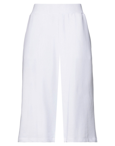 Shop Jijil Woman Pants White Size 6 Cotton, Polyester