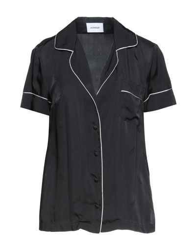 Shop Dondup Woman Shirt Black Size 6 Viscose