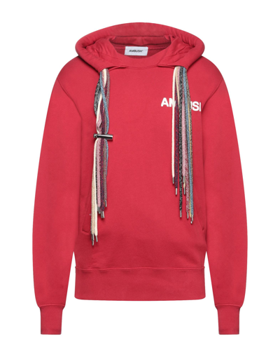 Shop Ambush Man Sweatshirt Red Size S Cotton, Polyester