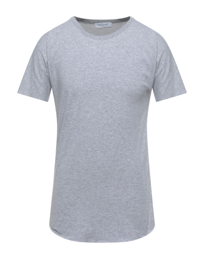 Shop Aglini T-shirts In Light Grey