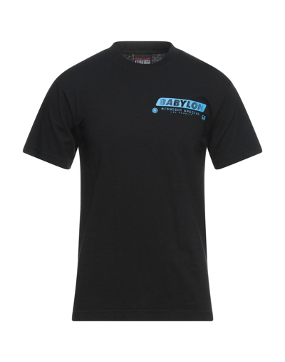 Shop Babylon La T-shirts In Black