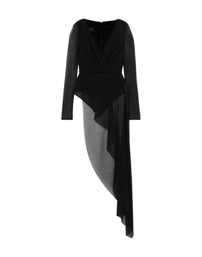 Shop Talbot Runhof Woman Bodysuit Black Size 6 Polyester